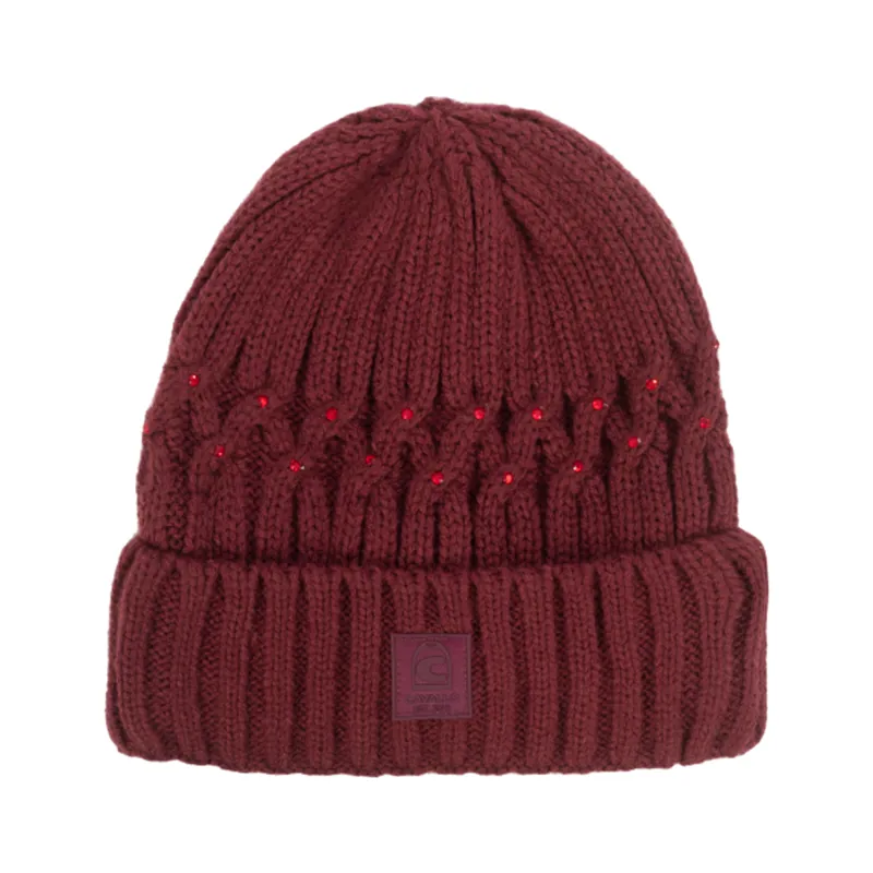 Cavallo Gefion Knitted Hat - Dark Red